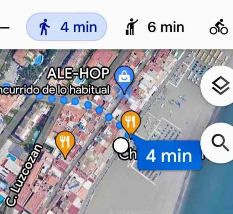 Вилла La Casa En La Carihuela Playa A 4 Minutos A Pie Торремолинос Экстерьер фото